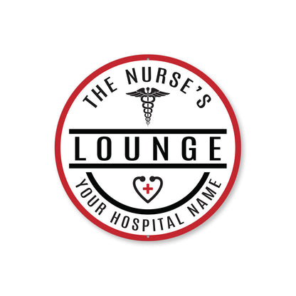 Personal Nursing Lounge Sign