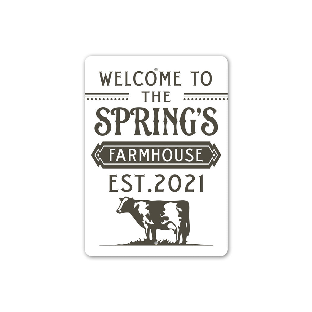 Farm Welcome Sign Sign