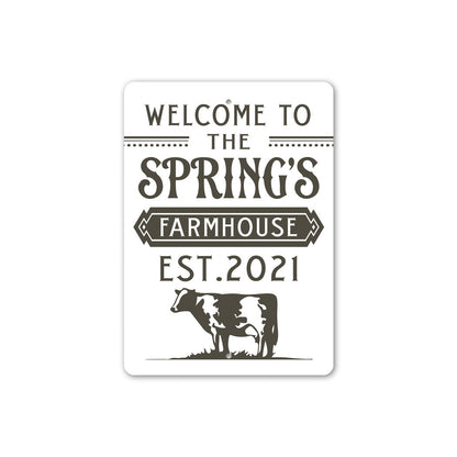 Farm Welcome Sign Sign