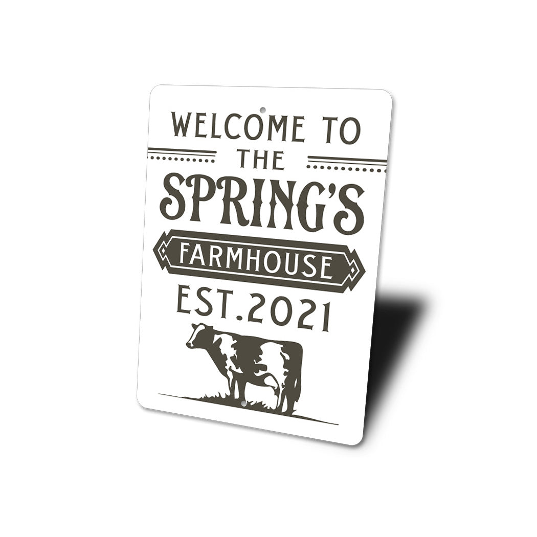 Farm Welcome Sign Sign