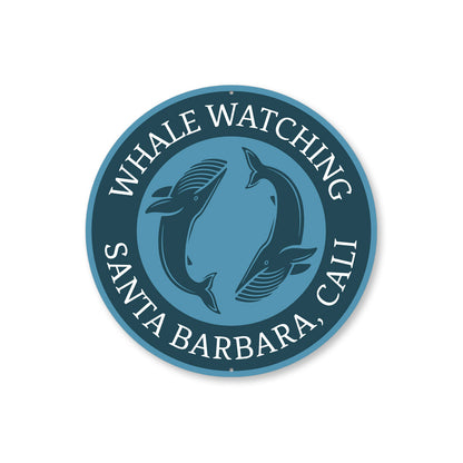 Whale Watching Location Sign