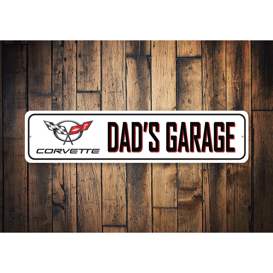 C5 Dads Garage Sign