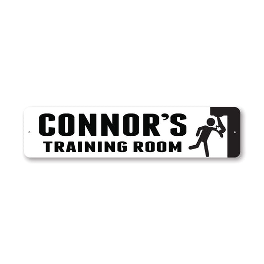 Boxing Training Room Sign