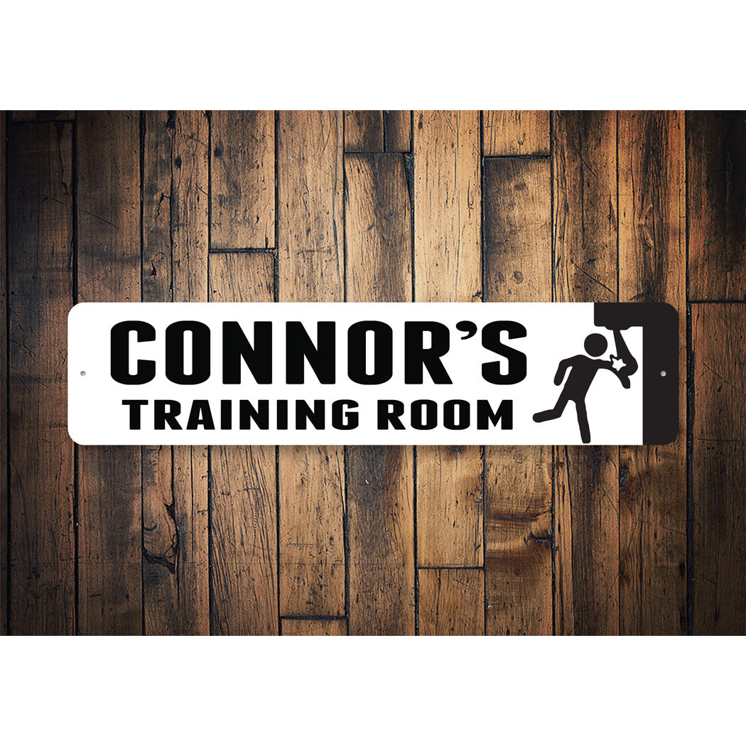 Boxing Training Room Sign