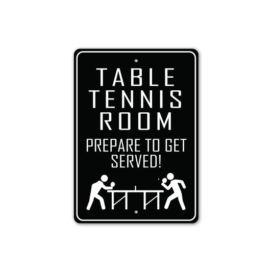 Funny Tennis Humor Sign