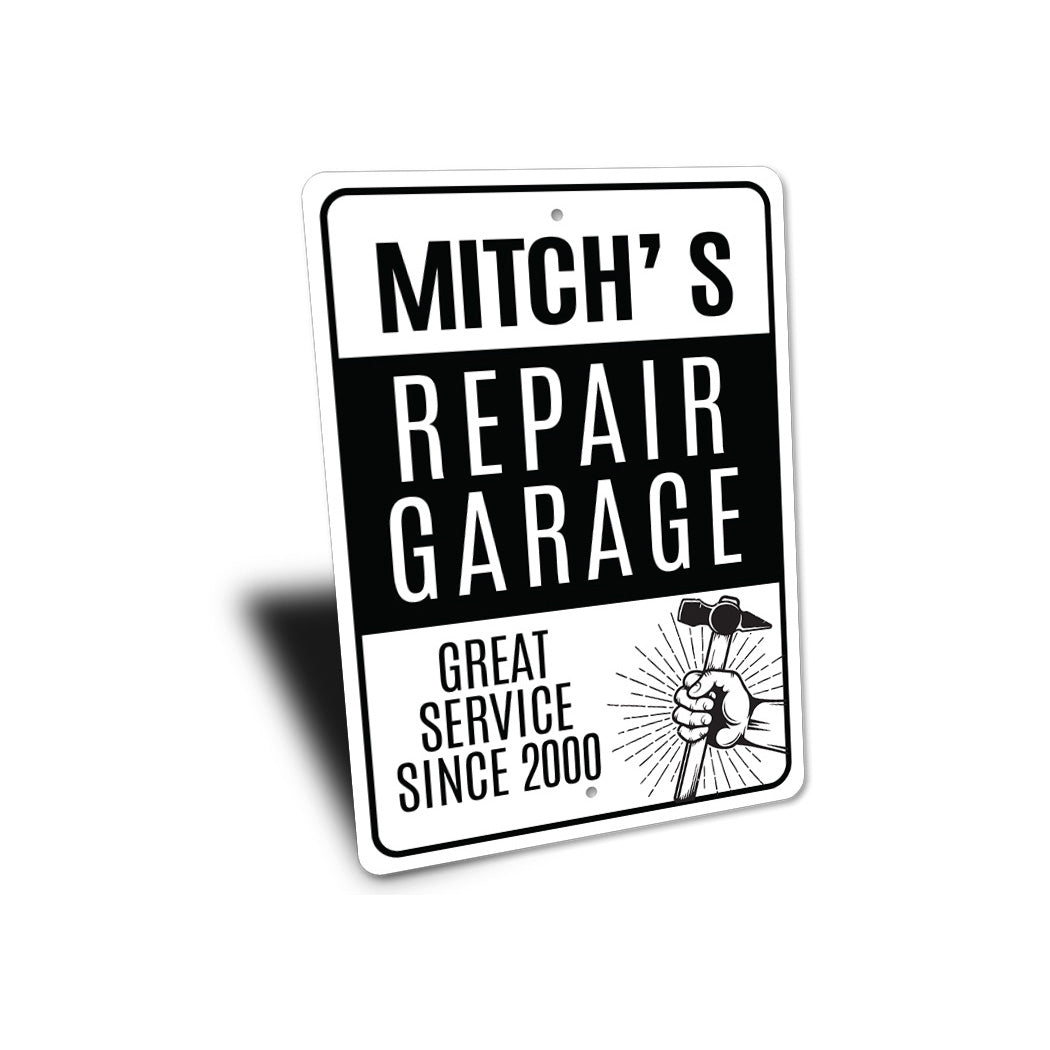 Repair Garage Retro Sign