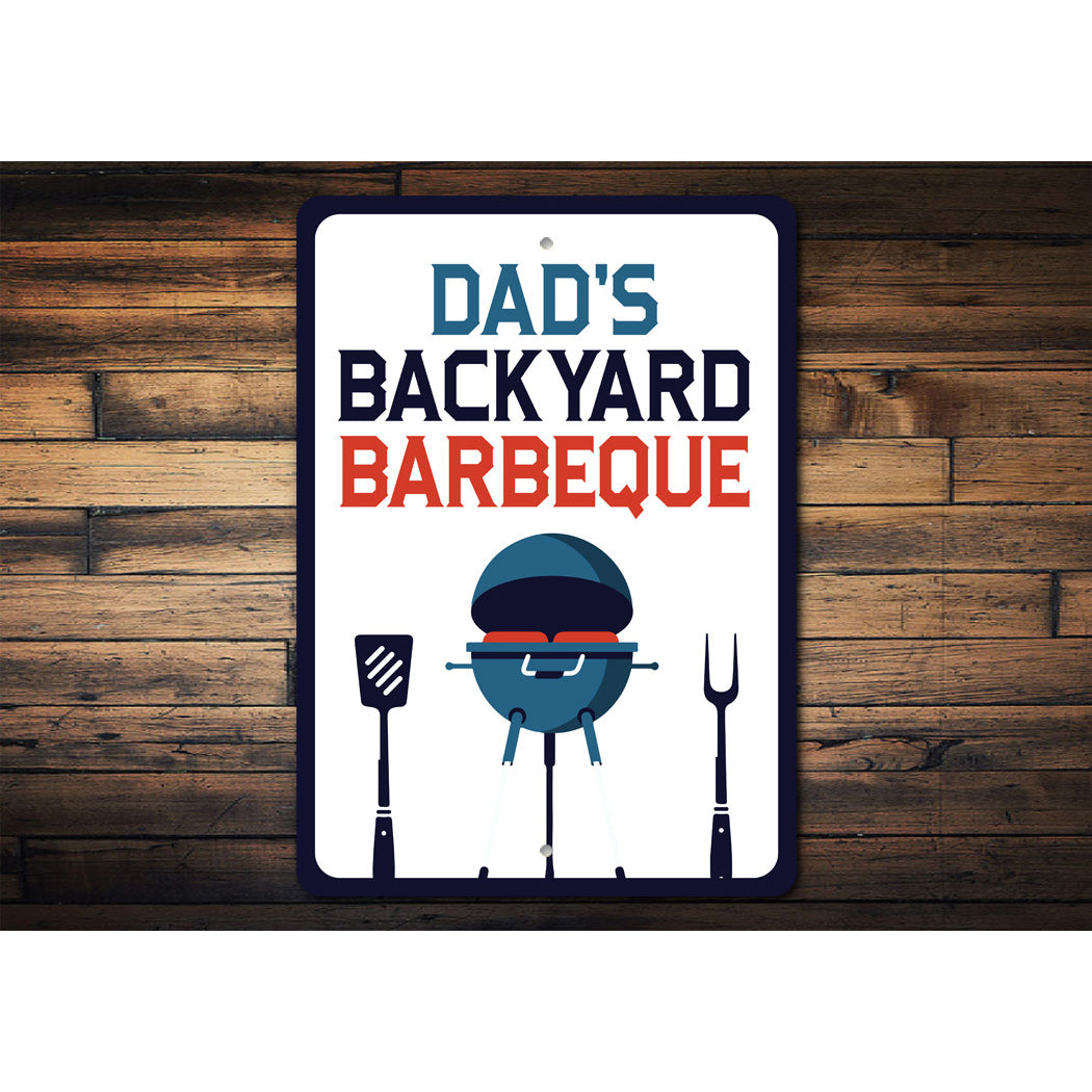 Personal Backyard BBQ Sign