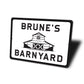 Custom Barnyard Family Sign