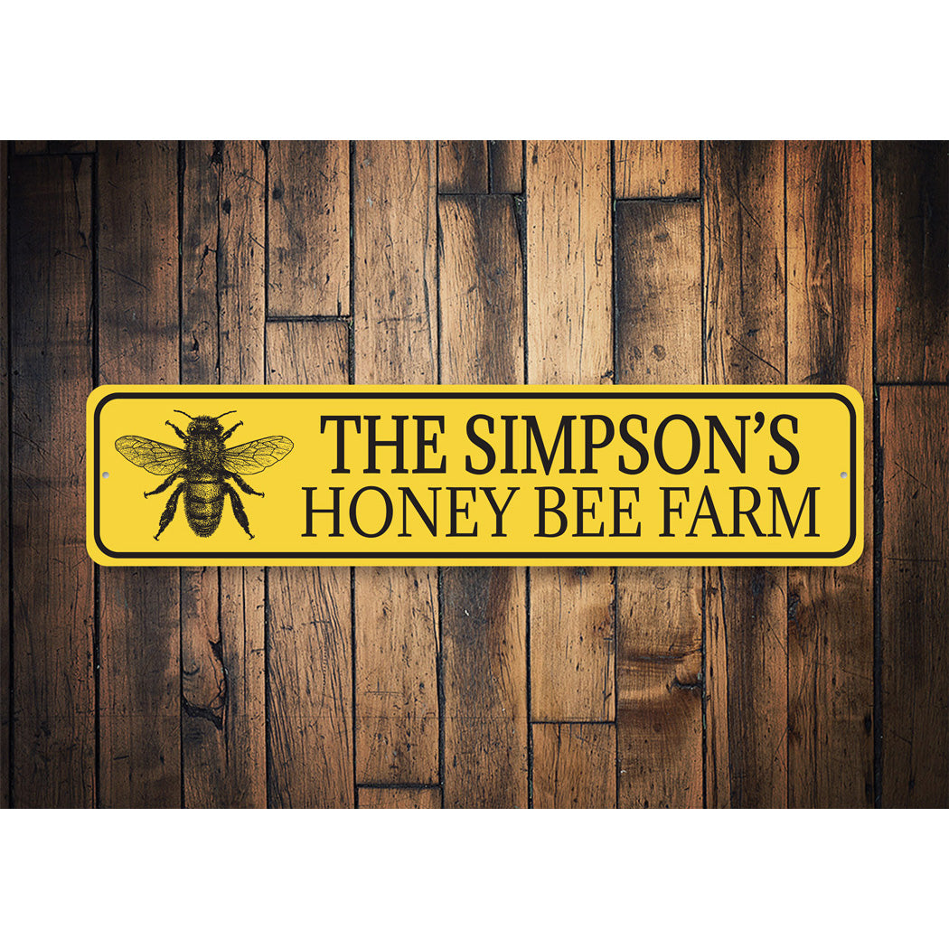 Honey Bee Farm Sign