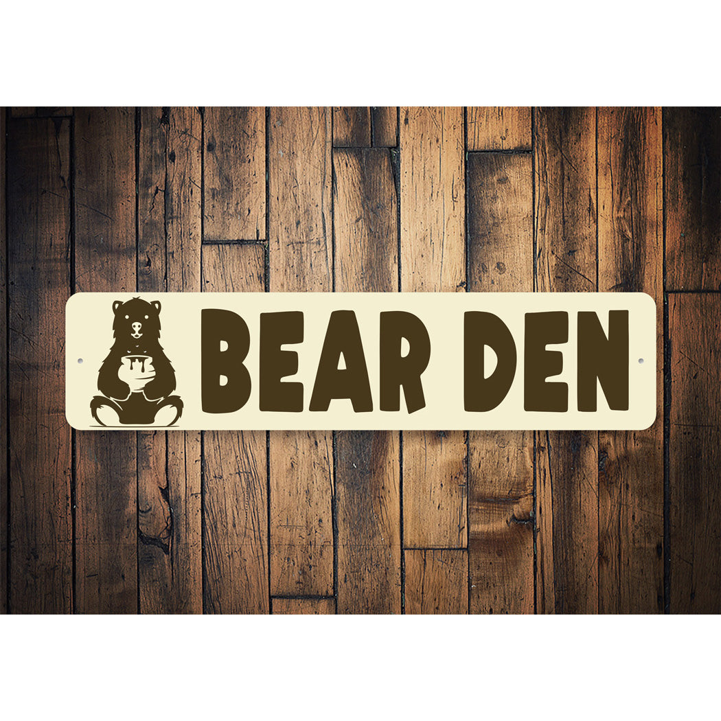 Honey Bear Den Sign