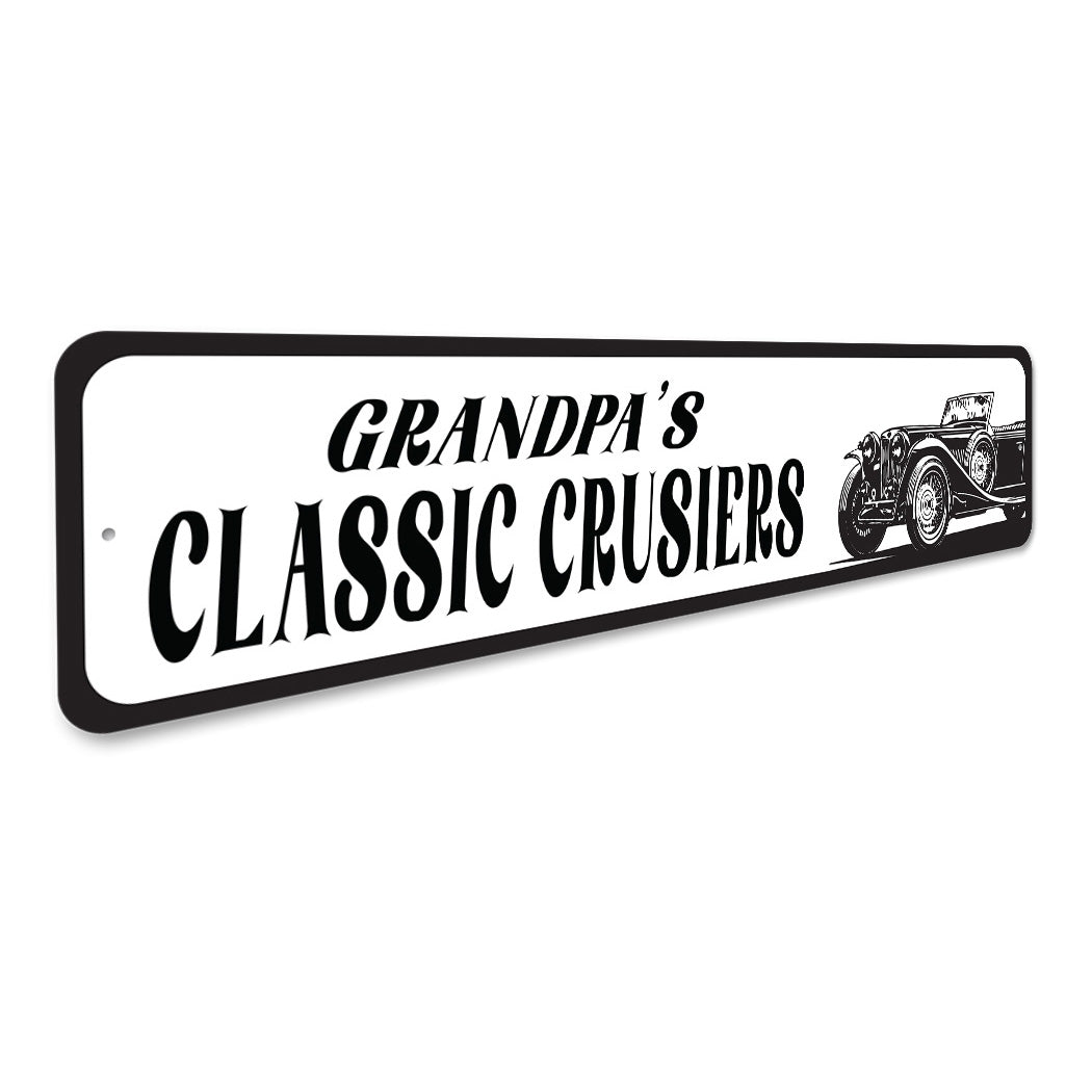Custom Classic Car Collection Sign