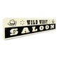 Vintage Wild West Saloon Sign