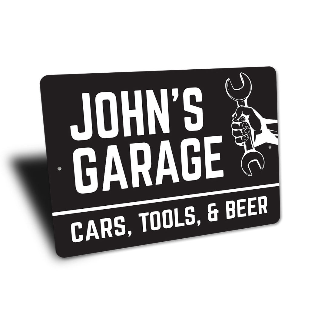 Custom Garage Name Owner Sign