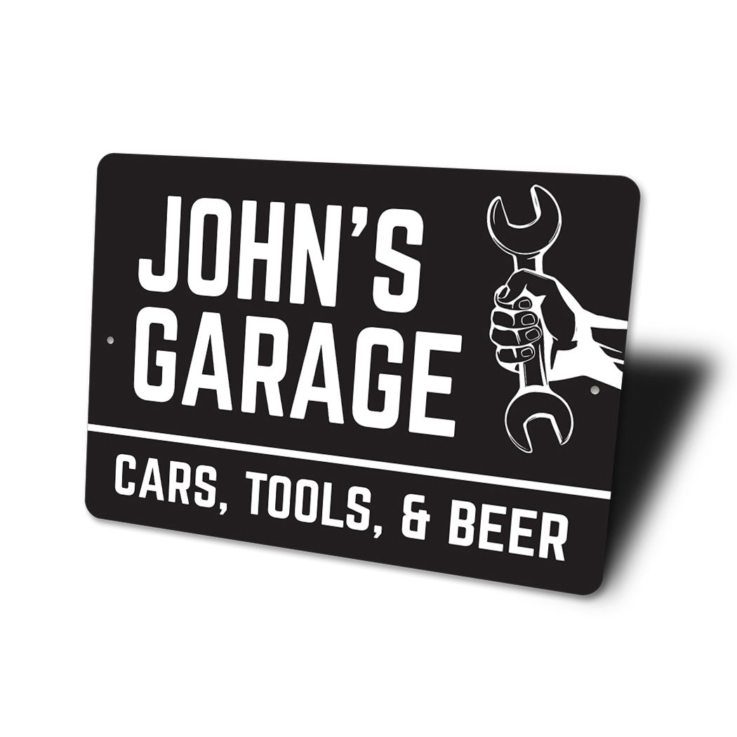 Custom Garage Name Owner Sign