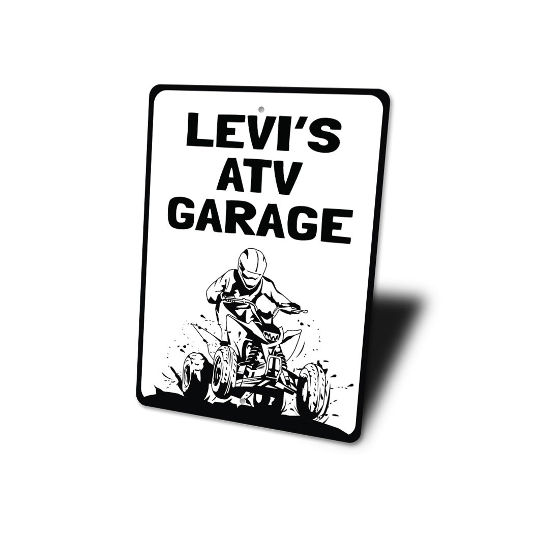 Kids ATV Garage Sign