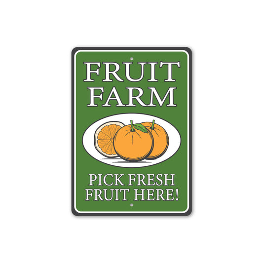 Fruit Farm Open Sign