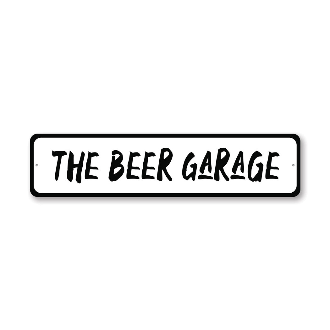 The Beer Garage Metal Sign
