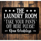 Vintage Laundry Room Sign