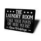 Vintage Laundry Room Sign