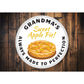 Apple Pie Made To Perfection Sign