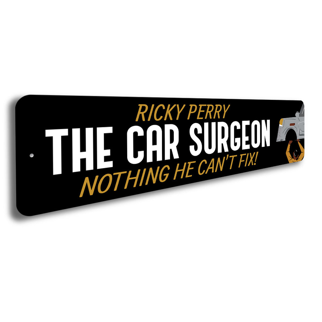 The Car Surgeon Sign