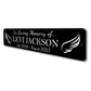 Passed Loved One Memorial Sign