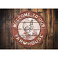 Welcome To Our Farmhouse Sign