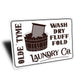 Old Time Laundry CO Sign