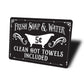 Vintage Bathroom Shoppe Sign