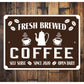 Fresh Bewed Coffee Sign