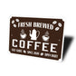 Fresh Bewed Coffee Sign