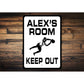 Personalized Soccer Goalie Room Sign