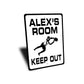 Personalized Soccer Goalie Room Sign
