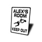 Personalized Soccer Goalie Room Sign