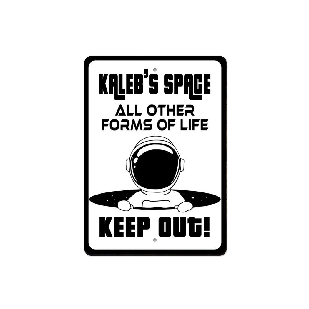Custom Kids Space Room Sign