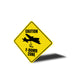 F Bomb Zone Sign