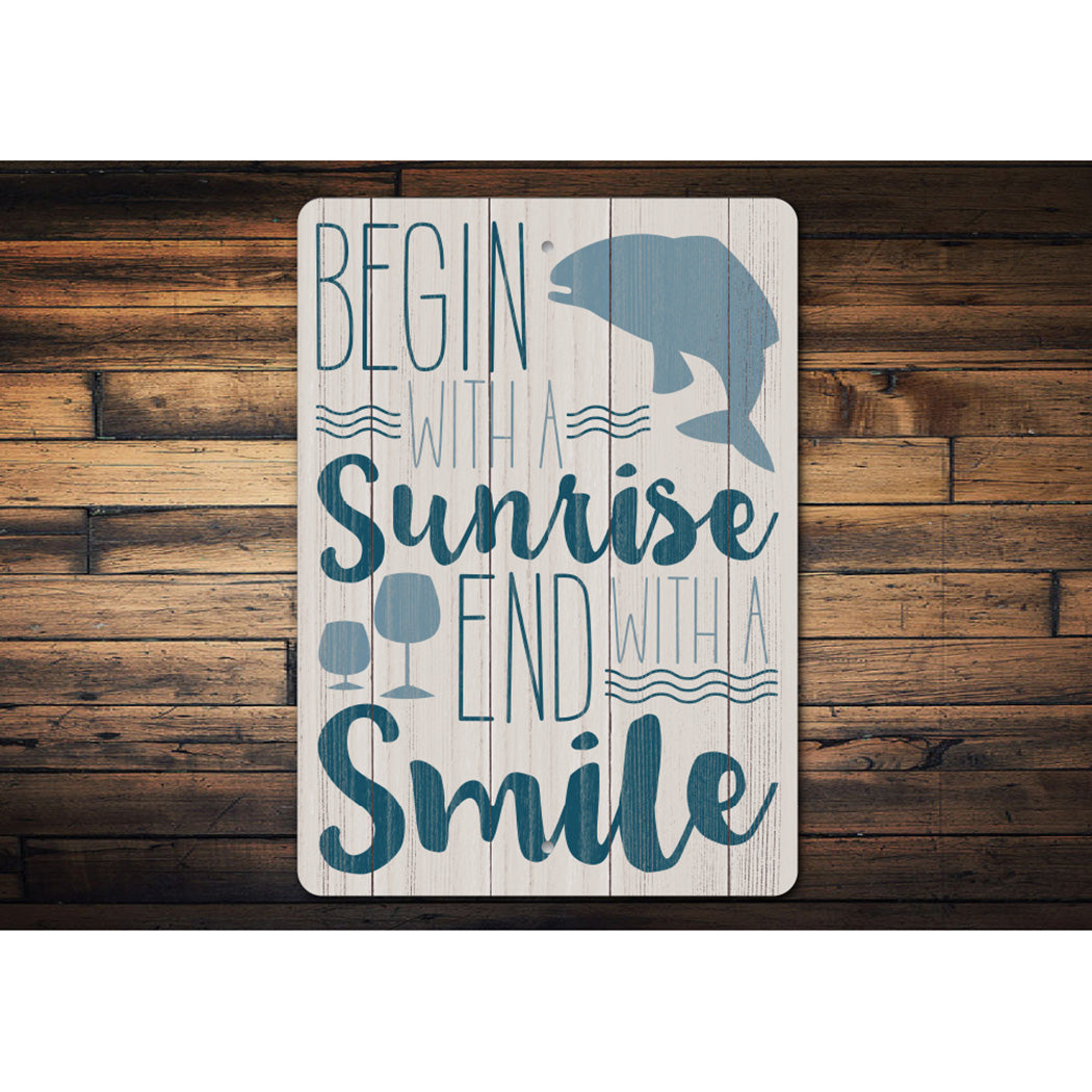 Begin With A Sunrise Sign