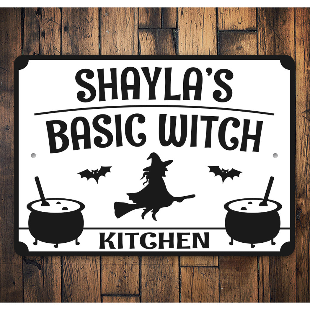 Basic Witch Kitchen Sign