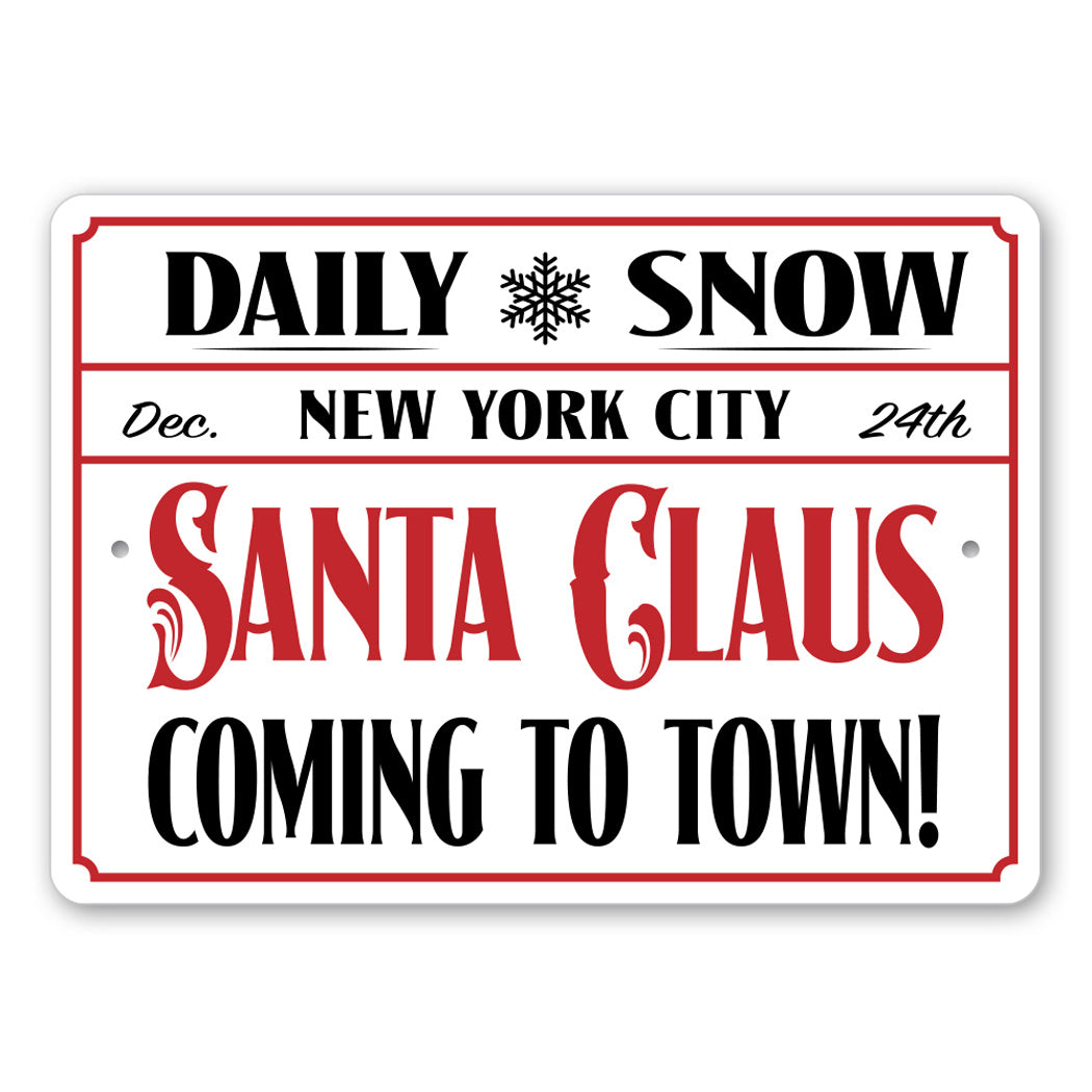 Daily Snow Article Sign