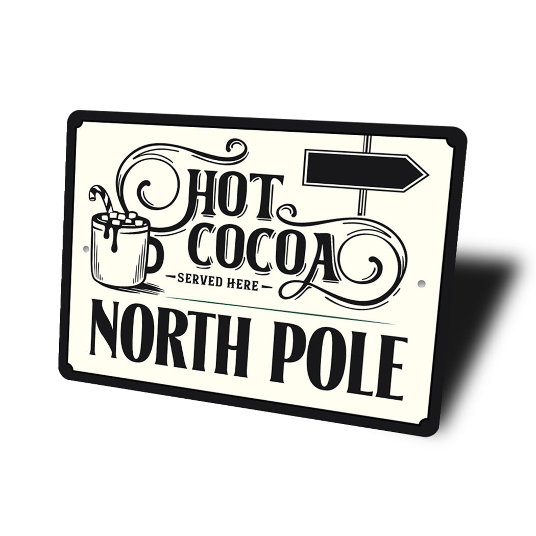 Hot Coco Served Here Sign