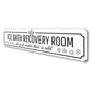 Ice Bath Recovery Room Sign