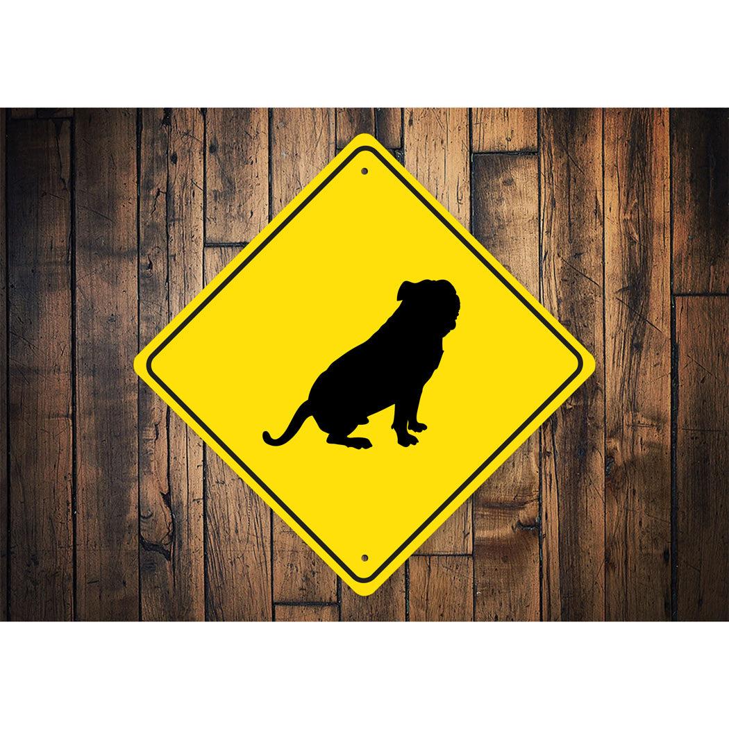 American Bulldog Diamond Sign