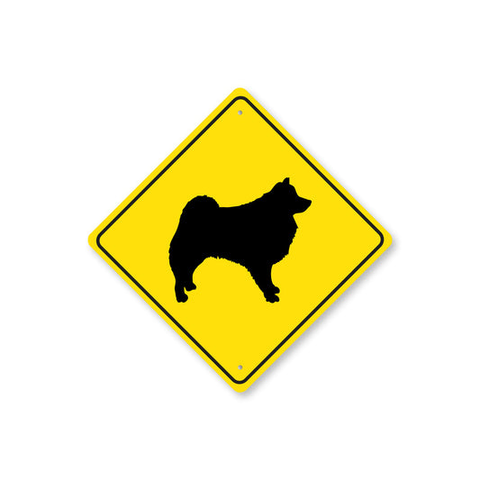 American Eskimo Dog Diamond Sign