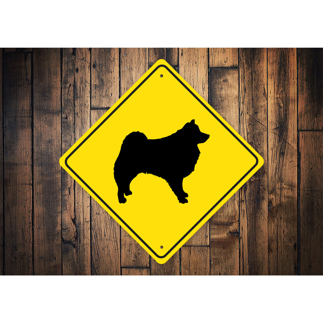 American Eskimo Dog Diamond Sign