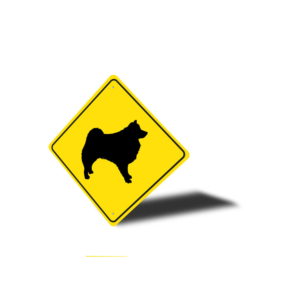 American Eskimo Dog Diamond Sign