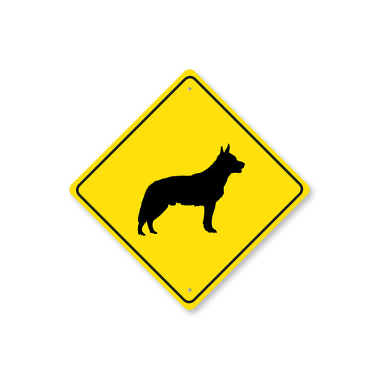 Australian Cattle Dog Diamond Sign