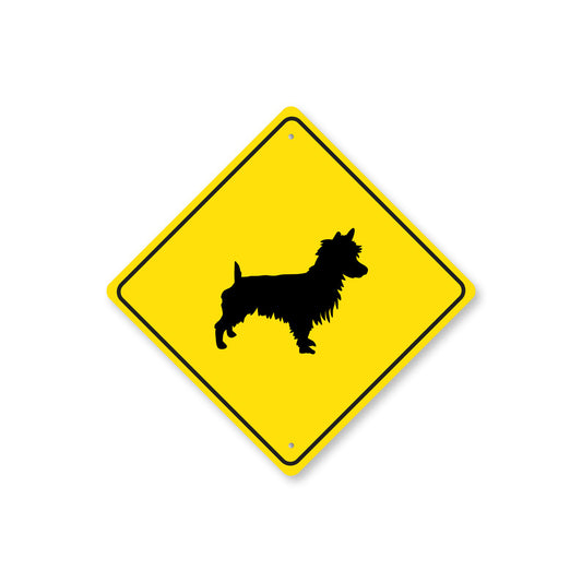 Australian Terrier Dog Diamond Sign