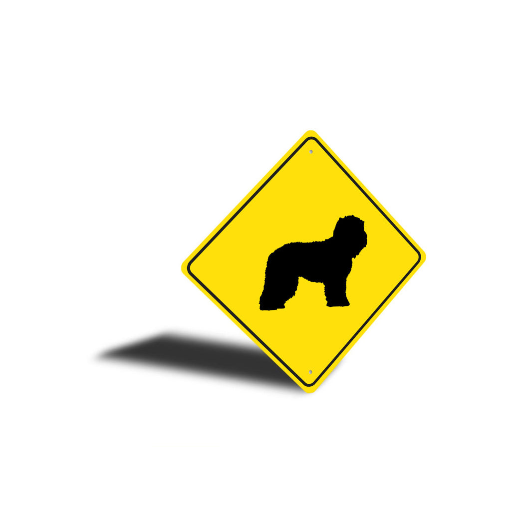 Barbet Dog Diamond Sign