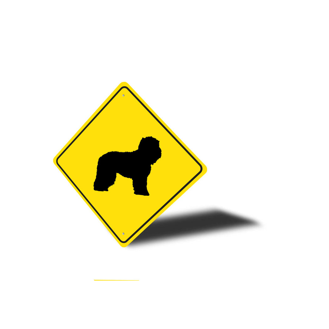 Barbet Dog Diamond Sign