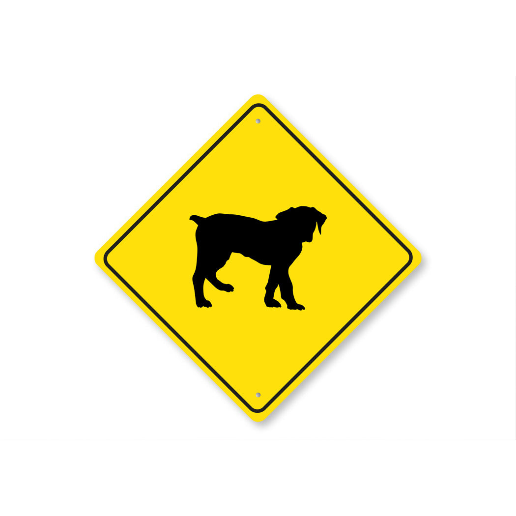 Boerboel Dog Diamond Sign